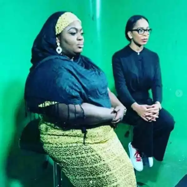 Tboss Features In Her First Nollywood Movie With Actress Eniola Badmus (Photos)